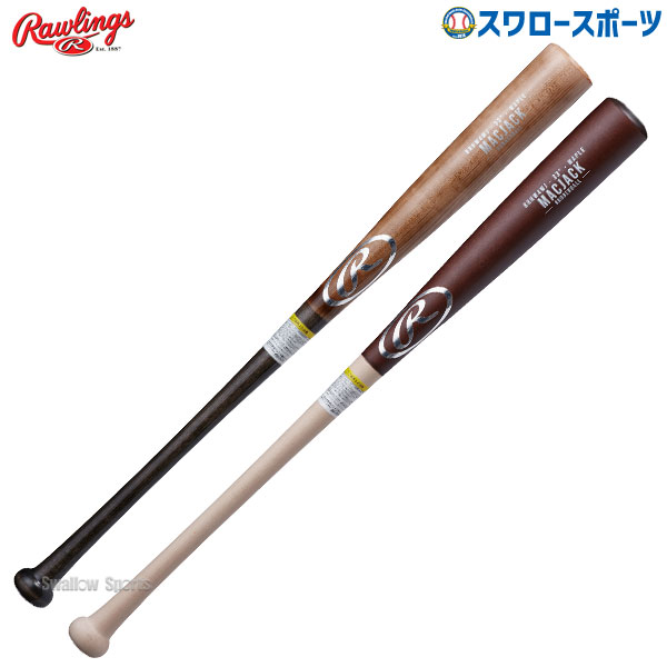 野球 ローリングス 軟式 バット 木製 MAC JACK 軟式メイプル 日本製