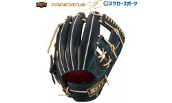 野球 ゼット 限定 硬式グローブ グラブ プロステイタス SEシリーズ 大人 一般 高校野球対応 二塁手用 遊撃手用 今宮モデル BPROG760S ZETT 野球用品 スワロースポーツ