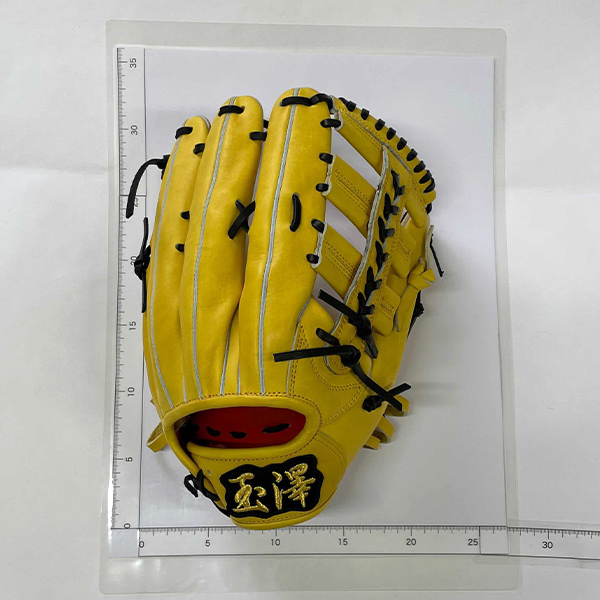 逸品】 野球：玉澤 TAMAZAWA 硬式グラブ 外野手用 中型グローブ メンズ