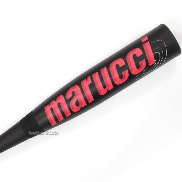 マルッチ marucci 軟式用FRP製バット ワニクラッシャースピード 野球 軟式 バット マルチ マルーチ 24SS(MJJSBBWS) ブラック/ピンク 83cm