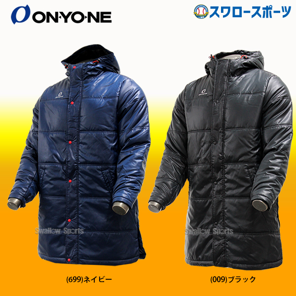 本物 M2042 ONYONE 中綿ベンチコート OKJ92002 009 S 野球 sushitai.com.mx