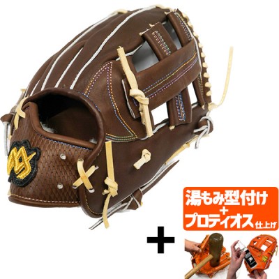 【プロティオス型付け込み/代引、後払い不可 】野球 MAXGLOVE 早川グローブ 硬式 硬式グラブ 内野 内野手 高校野球