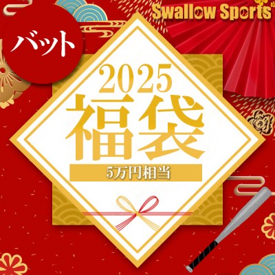 ＼【後払い不可】5万円相当！ 新基準バット＋小物5点セット スワロースポーツ 2025年福袋／