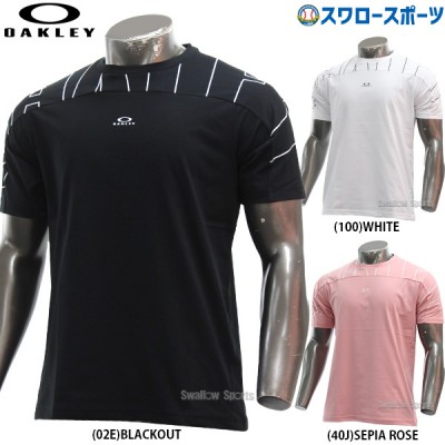 野球 オークリー ウェア ウエア Enhance トレーニング メンズ 大人 一般 トレーニングウェア クルーシャツ Tシャツ 半袖 吸汗速乾機能 ストレッチ 軽量 FOA406320 OAKLEY 野球用品 スワロースポーツ