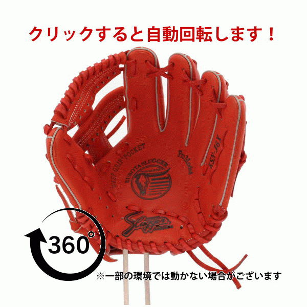 【10/27 ポイント7倍】 野球 久保田スラッガー 軟式グローブ グラブ 少年 ジュニア 子ども キッズ オールポジション用 オールラウンド グラブ袋 フォルダセット KSN-J6X-C-504-C-505 野球用品 スワロースポーツ