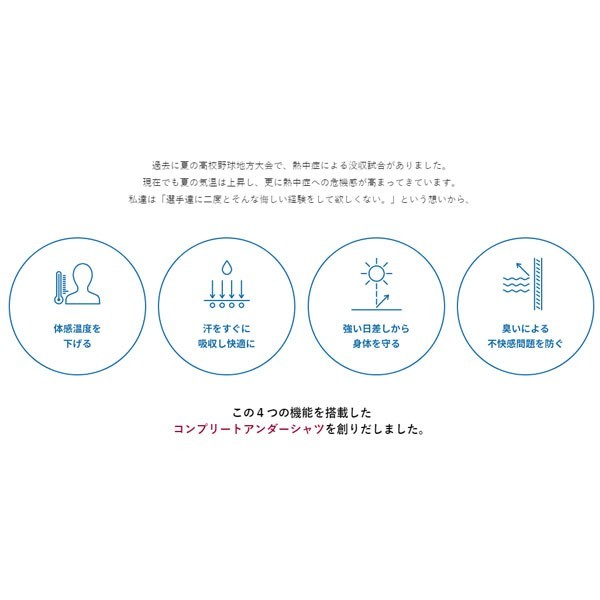 野球 ザナックス ウェア ウエア 接触冷感 コンプリート アンダーシャツ 2 ローネック 丸首 半袖 BUS862 カイロ3個セット BUS862-HEATPACK2 XANAX