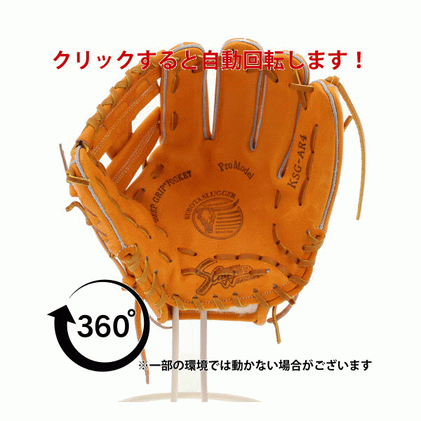 【10/7 ポイント7倍】 野球 久保田スラッガー 硬式グローブ 高校野球対応 硬式 グローブ グラブ 内野 内野手 セカンド ショート サード用 小さめ 湯もみ型付け済み 硬式ボール 2球 セット KSG-AR4KZ 1BJBH436001P