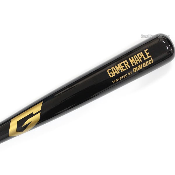 【9/7 ポイント7倍】 野球 マルーチ マルッチ 限定 硬式用 木製バット バットケース1本入り セット GAMER POWERED BY MARUCCI BLACK 硬式 硬式野球 木製  GAMER marucci 野球用品 スワロースポーツ