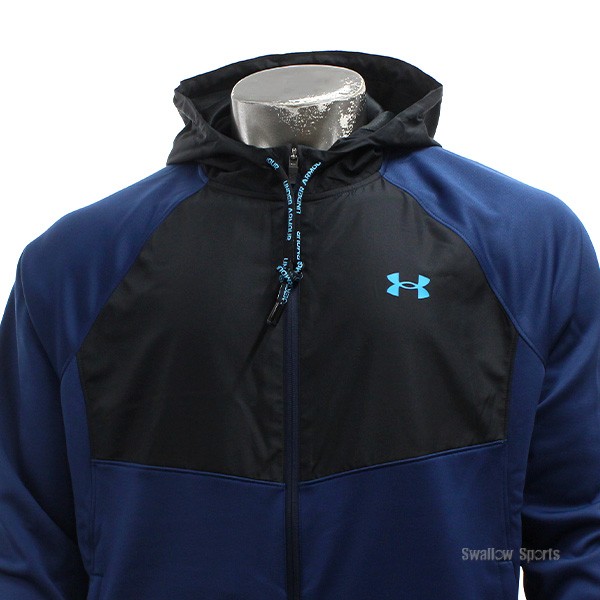 【10/27 ポイント7倍】 野球 アンダーアーマー 上下 ウェア 上下セット UA ARMOUR FLEECE MAX FZ HD フルジップ フーディ 長袖 FLEECE MAX JOGGERS パンツ ジョガーパンツ 長ズボン 防寒 1388224-1388227 UA  野球用品 スワロースポーツ