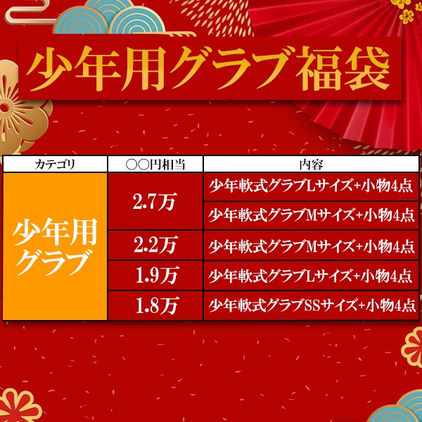 ＼【後払い不可】7万円相当！ 硬式投手用グラブ＋おすすめメンテナンス用品3点+マルチグラブ袋 松 スワロースポーツ 2025年福袋／