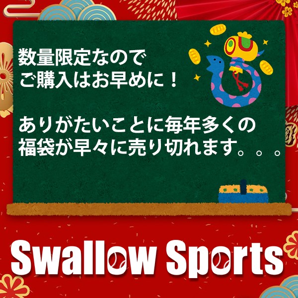 ＼【後払い不可】4.5万円相当！ 上下ウェア＋8点セット 松 スワロースポーツ 2025年福袋／