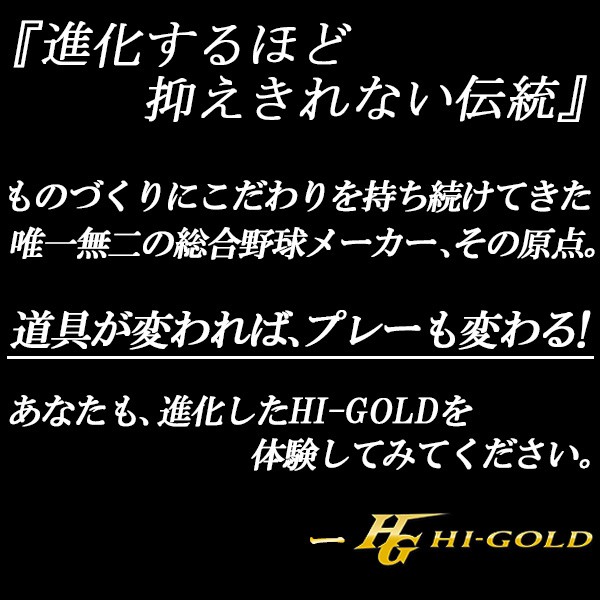 野球 ハイゴールド 軟式グローブ 湯もみ型付け済 大人 Hi-Gold グラブ 三塁手・オールポジション用 己極 OKG-3105KZ 右投げ用 野球用品 スワロースポーツ