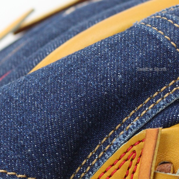 野球 アイピーセレクト 限定 硬式グローブ グラブ ピッチャー 投手用 2023 authentic DENIM model Ip001-Lc23AML 野球用品 スワロースポーツ