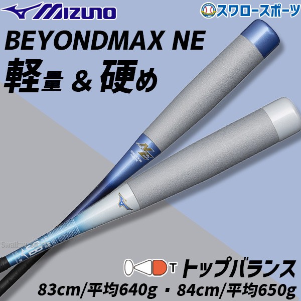 【9/7 ポイント7倍】 野球 ミズノ 限定 軟式 バット 軟式用 FRP製 ビヨンドマックス NE トップバランス 1CJBR194 MIZUNO 野球用品 スワロースポーツ