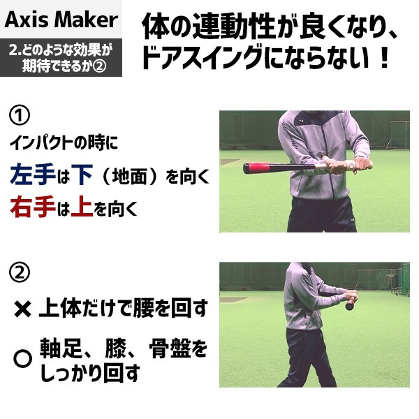 野球 ミズノ 限定 少年用 ジュニア 小学生用トレーニング バット Axis Maker Jr. 和田一浩氏共同開発 トレーニングバット 1GJBT251 MIZUNO 野球用品 スワロースポーツ