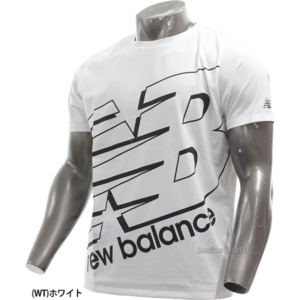 野球 ニューバランス ウエア ウェア Tenacity ビッグロゴ ショートスリーブTシャツ 半袖 丸首 AMT31078 newbalance