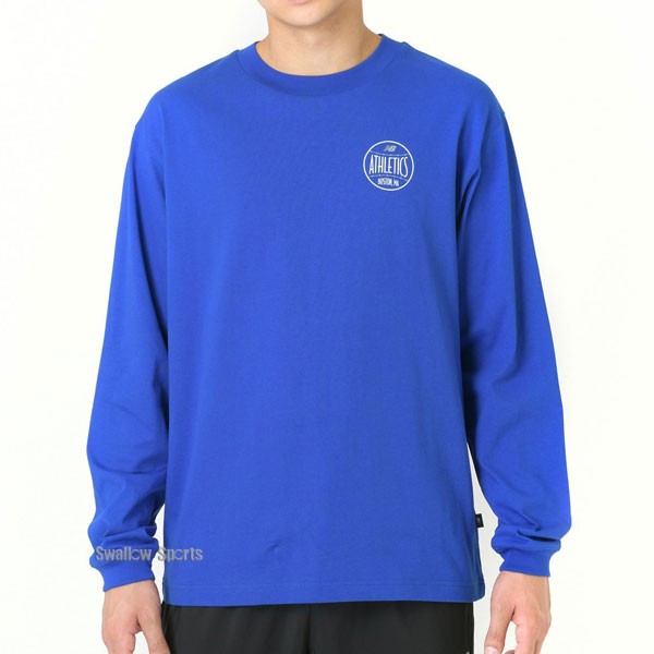 野球 ニューバランス ウエア ウェア Tシャツ QTMコレクション DIAMOND ATHLETICS LONG SLEEVE 長袖 丸首 大谷翔平 MT43949 newbalance 野球用品 スワロースポーツ