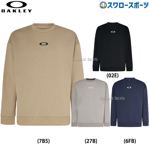 野球 オークリー ウェア ウエア トップス 長袖 フリース クルー EN FOUNDATIONAL FLEECE CREW 2.7 FOA406931 OAKLEY 野球用品 スワロースポーツ