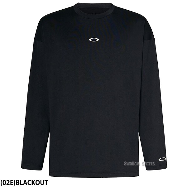 野球 オークリー ウェア ウエア トップス 長袖 Tシャツ ENHANCE QD LS TEE ICON EVO 3.7 FOA406981 OAKLEY 野球用品 スワロースポーツ