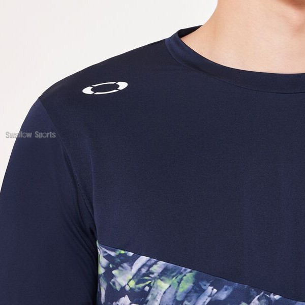 野球 オークリー ウェア ウエア トップス 長袖 デュアル Tシャツ STRIKING QD LS DUAL TEE 6.0 FOA407102 OAKLEY 野球用品 スワロースポーツ