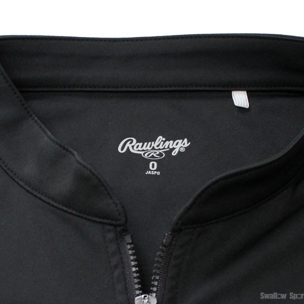 野球 ローリングス ウェア ウェア HYPRE FIELD ショートスリーブ ブレイヤー  ZIP Tシャツ 半袖 AOS12HF01ZS Rawlings