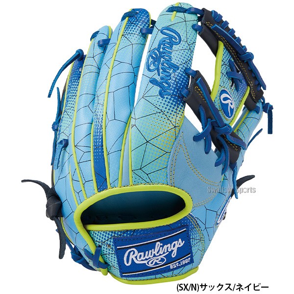 9/17P10倍！ 野球 ローリングス 軟式グローブ グラブ HOH グラフィック 2023 内野 内野手用 GR3FHGN62 Rawlings