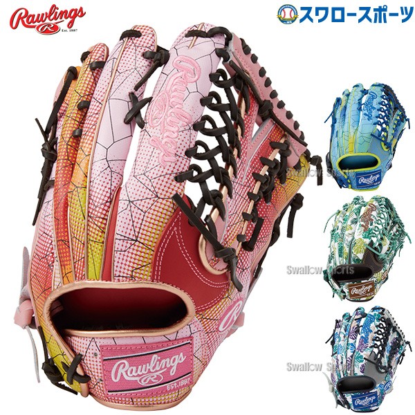 野球 ローリングス 軟式グローブ グラブ HOH グラフィック 2023 外野 外野手用 GR3FHGY70 Rawlings