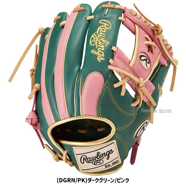 野球 ローリングス 軟式グローブ グラブ 内野 内野手用 一般用 右投用 ハイパーテック COLOR SYNC GR4FHTCN62 RAWLINGS 野球用品 スワロースポーツ