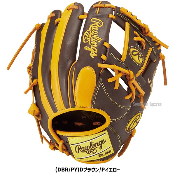 野球 ローリングス 軟式グローブ グラブ 内野 内野手用 一般用 右投用 ハイパーテック COLOR SYNC GR4FHTCN62 RAWLINGS 野球用品 スワロースポーツ