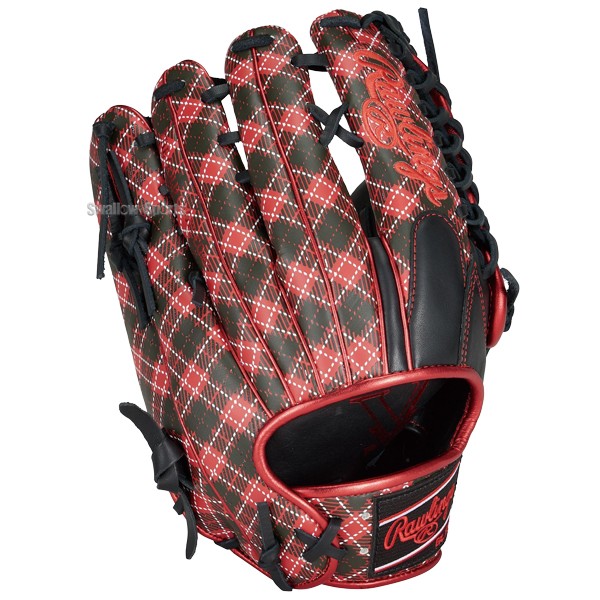 野球 ローリングス 軟式グラブ グローブ HYPER TECH GRAPHIC Tartan Check 外野手用 右投用 左投用 外野手 外野 軟式用 軟式野球 GR4FHTGY719 RAWLINGS 野球用品 スワロースポーツ