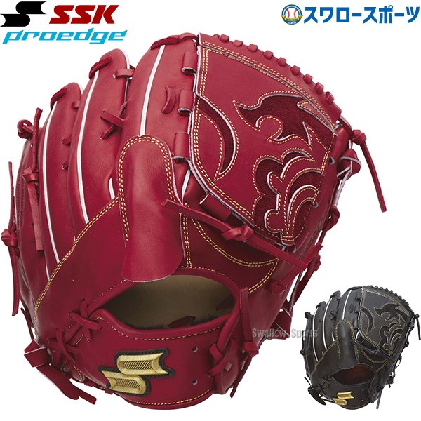 【9/7 ポイント7倍】 野球 エスエスケイ SSK 限定 硬式グローブ 硬式 グローブ プロエッジ 一般 大人 ピッチャー 投手用 グラブ PEK81324F2 SSK 野球用品 スワロースポーツ