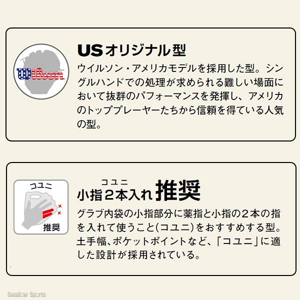 野球 ウィルソン 限定 硬式グローブ グラブ 内野手用 Wilson Staff DUAL ウィルソン スタッフ デュアル 右投用 内野 1723型 外崎モデル HWK1723H wilson 野球用品 スワロースポーツ