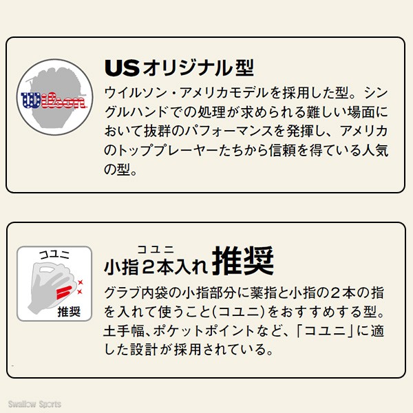 野球 ウィルソン 限定 硬式グローブ グラブ 内野手用 Wilson Staff DUAL ウィルソン スタッフ デュアル ウィルソンベア 右投用 内野 86型 HWK86H wilson 野球用品 スワロースポーツ