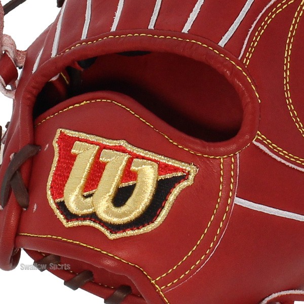 野球 ウィルソン 湯もみ型付け済 硬式グローブ 高校野球対応 グラブ 硬式用 Wilson Staff DUAL 1723型 アーチフィッター 内野 内野手用 右投用 HWX1723HKZ wilson 野球用品 スワロースポーツ